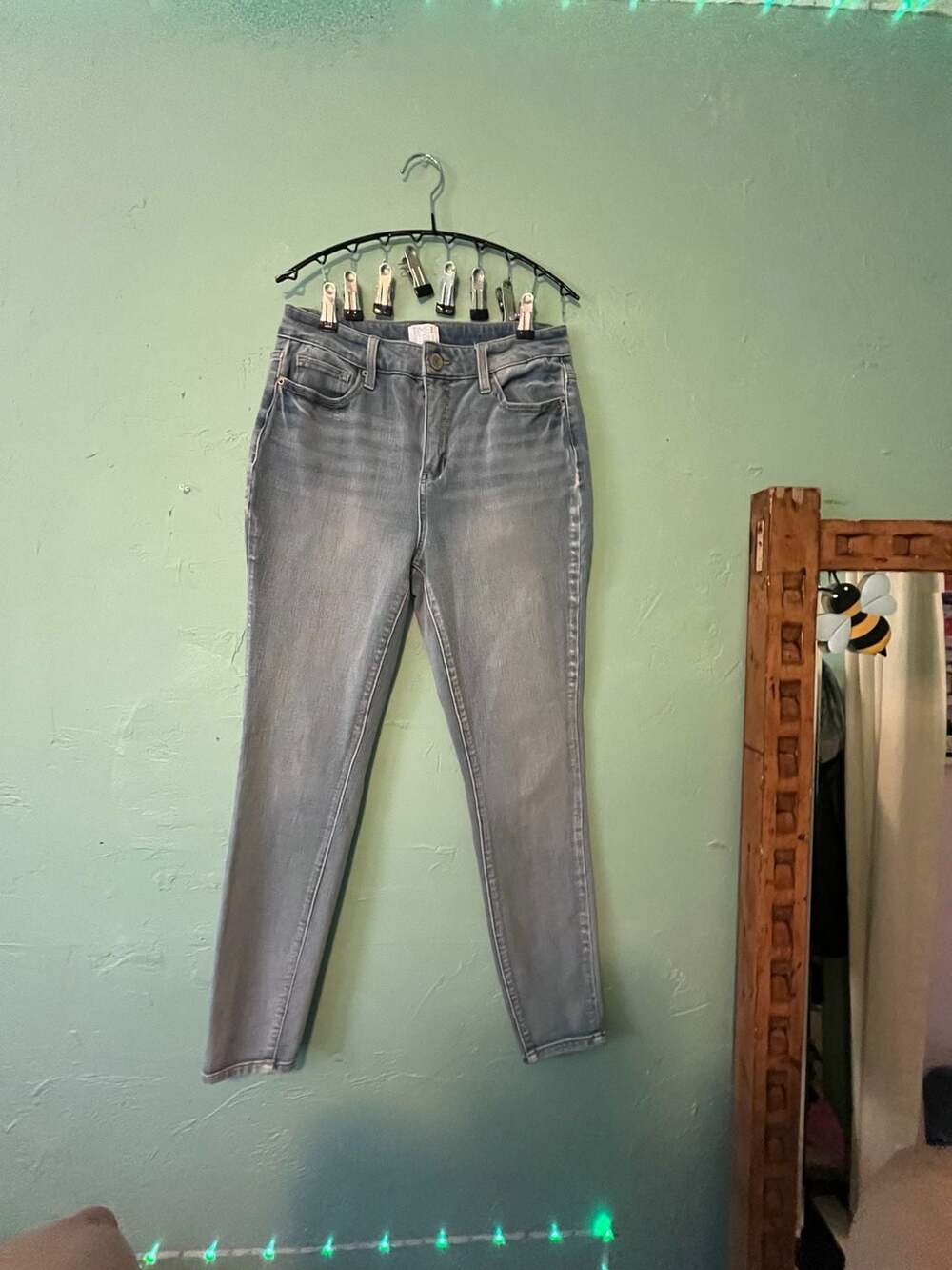 Time And Tru Skinny Jeans Size 4 Regular Light Blue
